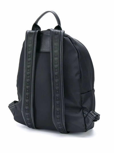 Shop Chiara Ferragni Women's Black Leather Backpack