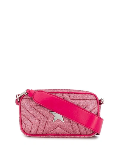Shop Stella Mccartney Women's Fuchsia Polyester Belt Bag