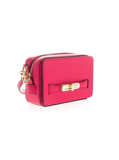 Shop Alexander Mcqueen Women's Pink Leather Beauty Case