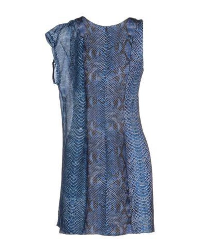 Shop Barbara Bui Short Dress In Blue