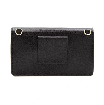 Shop Lancaster Paris Women's Black Leather Pouch