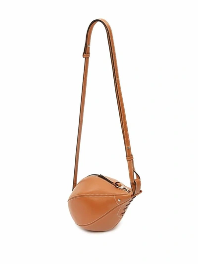 Shop Jw Anderson J.w. Anderson Women's Brown Leather Shoulder Bag