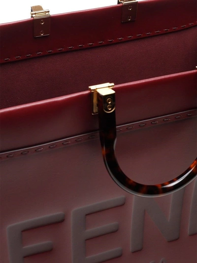 Shop Fendi Women's Red Other Materials Handbag