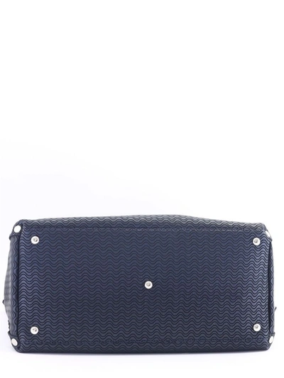 Shop Zanellato Women's Blue Leather Handbag
