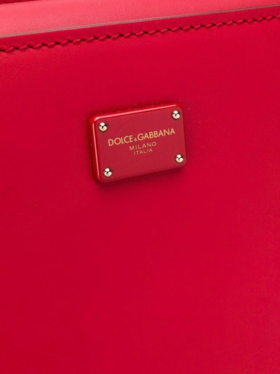 Shop Dolce E Gabbana Women's Red Leather Handbag