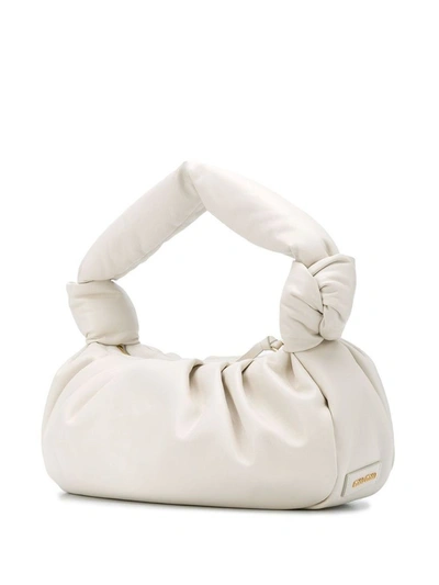 Shop Miu Miu Women's White Leather Shoulder Bag