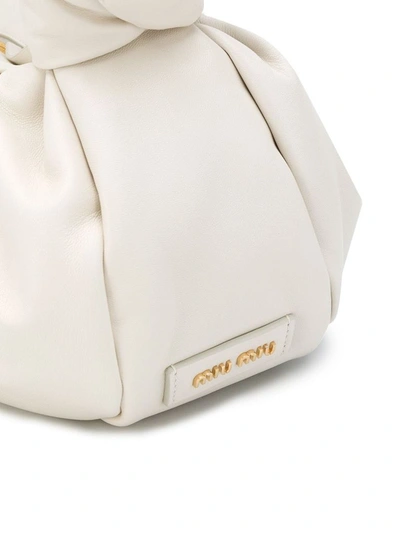 Softy Square Leather Shoulder Bag By Miu Miu, Moda Operandi
