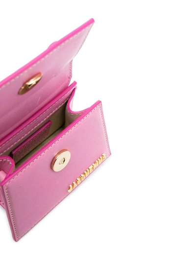 Shop Jacquemus Women's Pink Leather Handbag