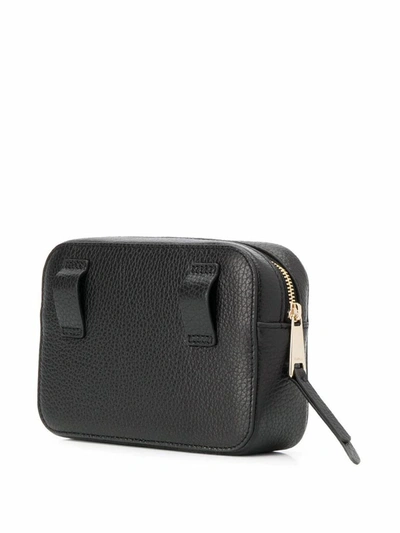 Shop Furla Women's Black Leather Belt Bag
