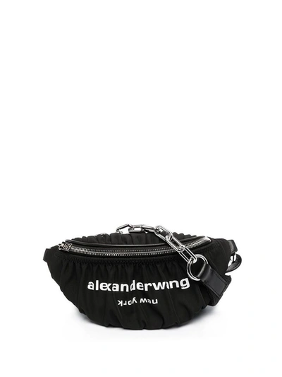 Shop Alexander Wang Women's Black Polyamide Belt Bag