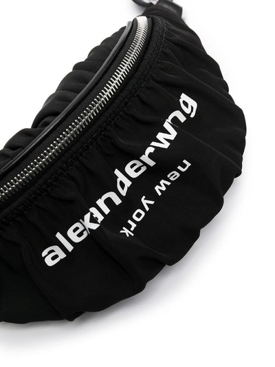 Shop Alexander Wang Women's Black Polyamide Belt Bag