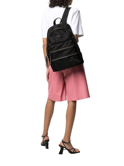 Shop Marc Jacobs Women's Black Nylon Backpack
