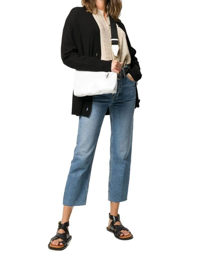 Shop Isabel Marant Women's White Leather Shoulder Bag