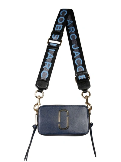 MARC JACOBS: shoulder strap for woman - Gnawed Blue  Marc Jacobs shoulder  strap 2P3SST002S02 online at