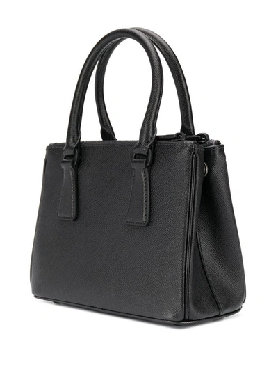 Shop Prada Women's Black Leather Handbag