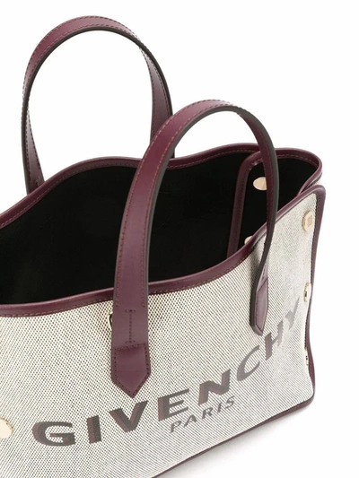 Shop Givenchy Women's Purple Cotton Handbag