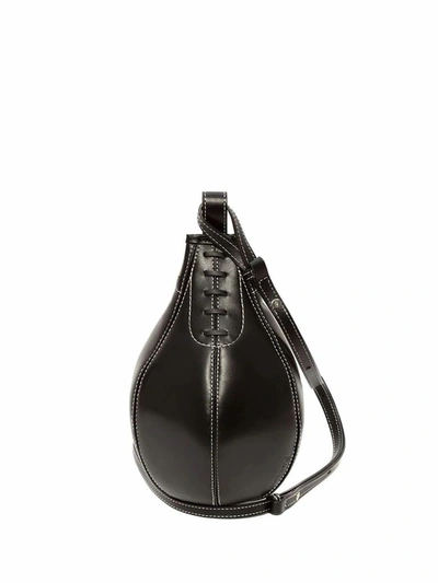 Shop Jw Anderson J.w. Anderson Women's Black Leather Shoulder Bag