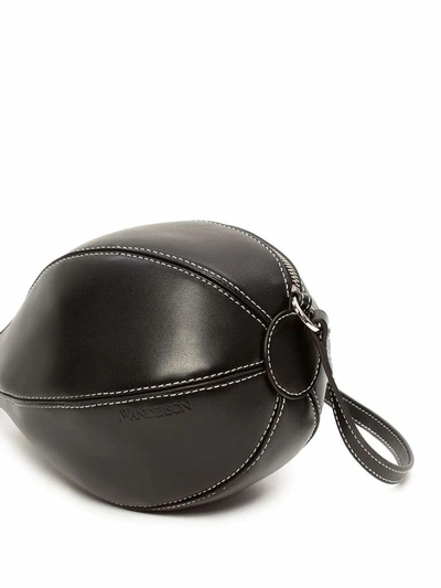 Shop Jw Anderson J.w. Anderson Women's Black Leather Shoulder Bag