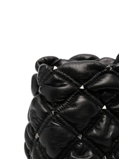 Shop Valentino Garavani Women's Black Leather Tote