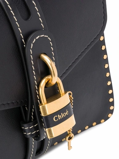 Shop Chloé Women's Black Leather Handbag