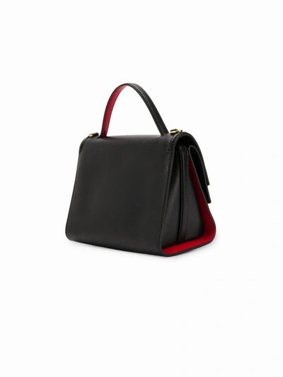 Shop Alexander Mcqueen Women's Black Leather Handbag