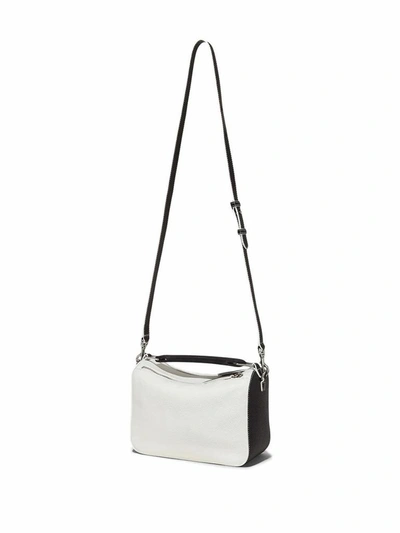 Shop Marc Jacobs Women's White Leather Shoulder Bag