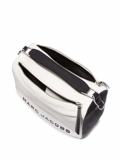 Shop Marc Jacobs Women's White Leather Shoulder Bag