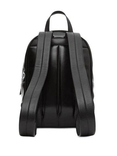 Shop Burberry Women's Black Leather Backpack