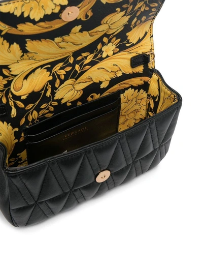 Shop Versace Black Shoulder Bag