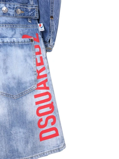 Shop Dsquared2 Men's Blue Cotton Shorts