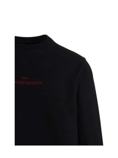 Shop Maison Margiela Men's Black Other Materials Sweatshirt