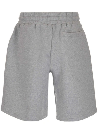 Shop Palm Angels Grey Shorts