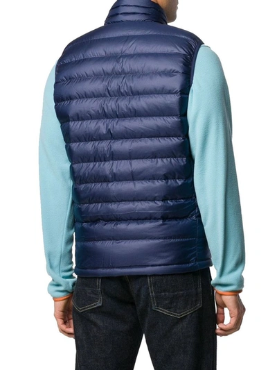 Shop Patagonia Men's Blue Polyester Vest