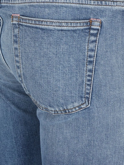 Shop Acne Studios Men's Blue Cotton Jeans