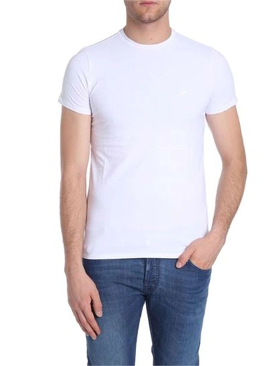Shop Emporio Armani Men's White Cotton T-shirt
