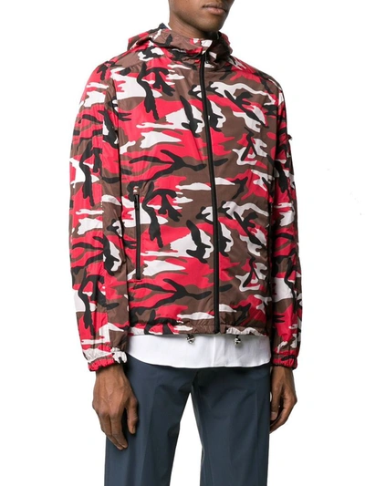 Shop Prada Men's Multicolor Polyamide Outerwear Jacket