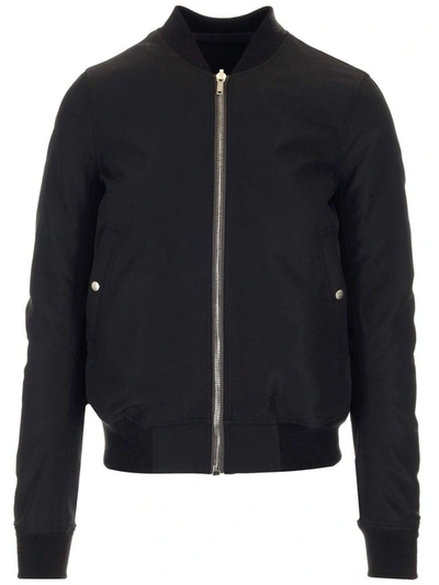 Shop Rick Owens Men's Black Other Materials Outerwear Jacket