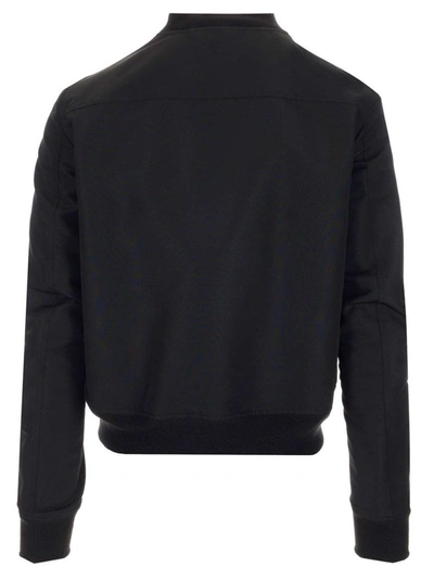 Shop Rick Owens Men's Black Other Materials Outerwear Jacket