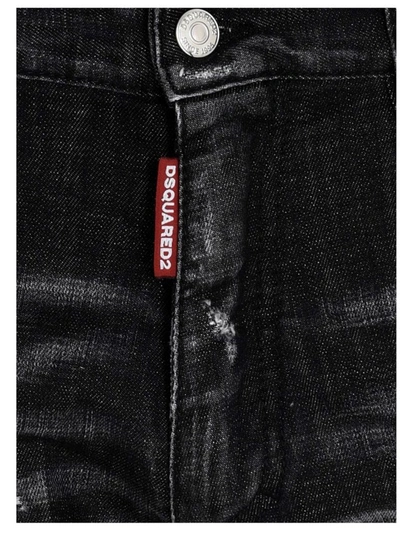 Shop Dsquared2 Men's Black Other Materials Jeans