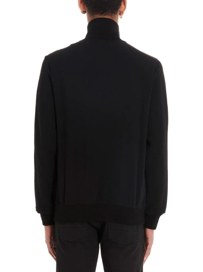 Shop Alexander Mcqueen Men's Black Viscose Sweatshirt