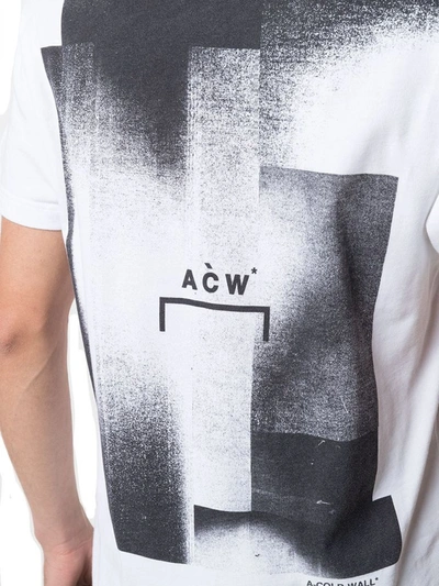 Shop A-cold-wall* Men's White Cotton T-shirt