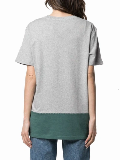 Shop Moncler Grey T-shirt