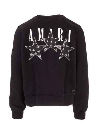 Shop Amiri Men's Black Other Materials Sweatshirt