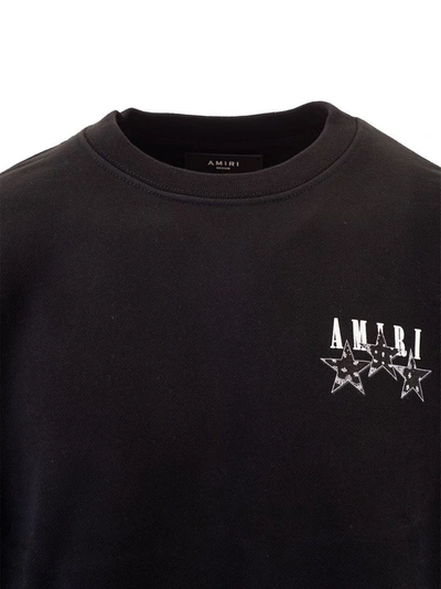 Shop Amiri Men's Black Other Materials Sweatshirt
