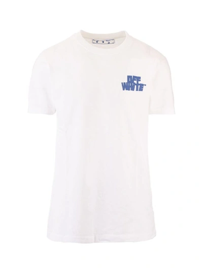Shop Off-white Men's White Other Materials T-shirt