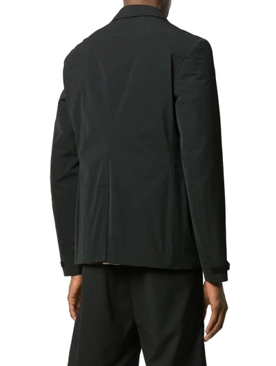 Shop Prada Men's Black Polyester Blazer