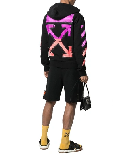 Shop Off-white Men's Black Cotton Sweatshirt