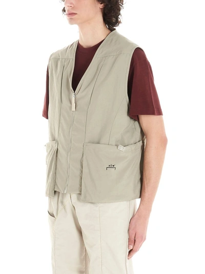 Shop A-cold-wall* Men's Beige Polyamide Vest