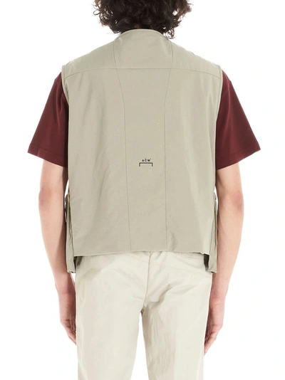 Shop A-cold-wall* Men's Beige Polyamide Vest