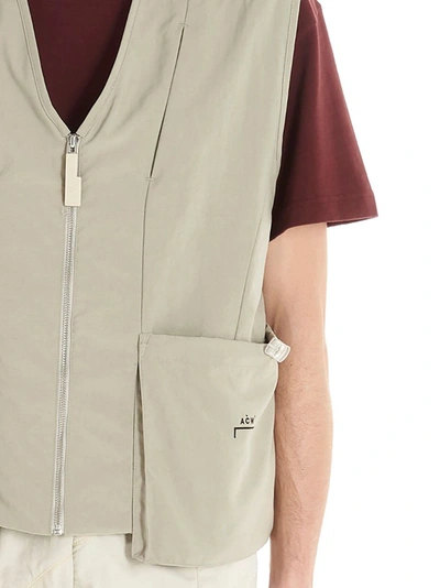 Shop A-cold-wall* Men's Beige Polyamide Vest